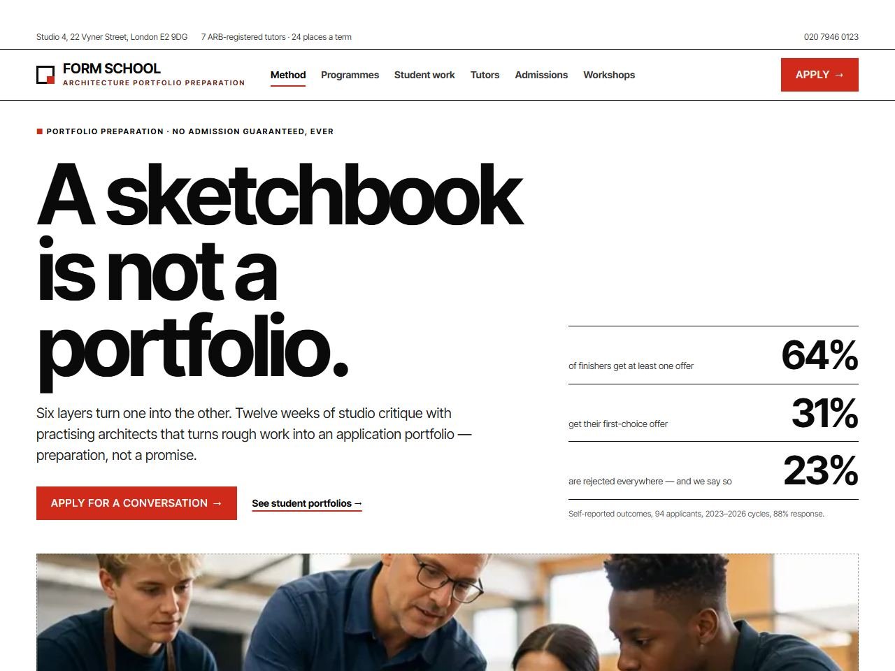 Form School — Desktop
