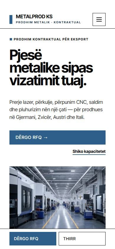 Prodhim & Industri — Telefon