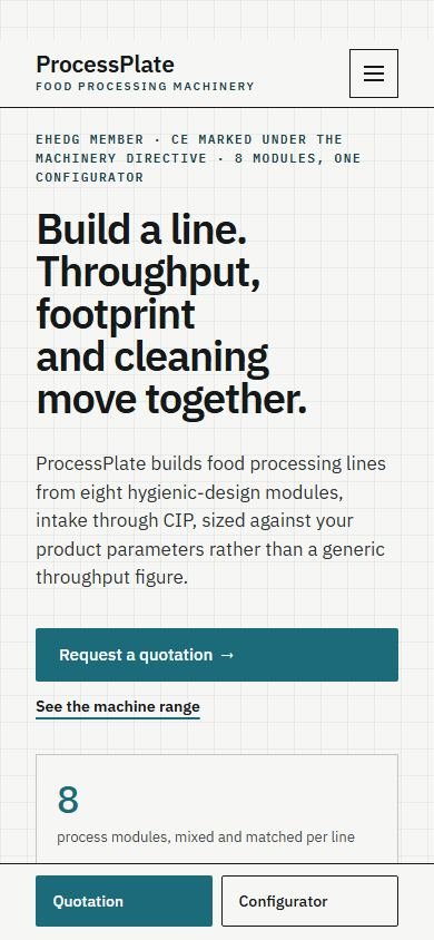 ProcessPlate — Telefon